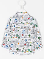 Thumbnail for your product : Paul Smith Junior cartoon print shirt