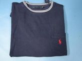 Thumbnail for your product : Polo Ralph Lauren Crew Neck Knit T-Shirt Blue w/ White Stripes Sz L NWT $60