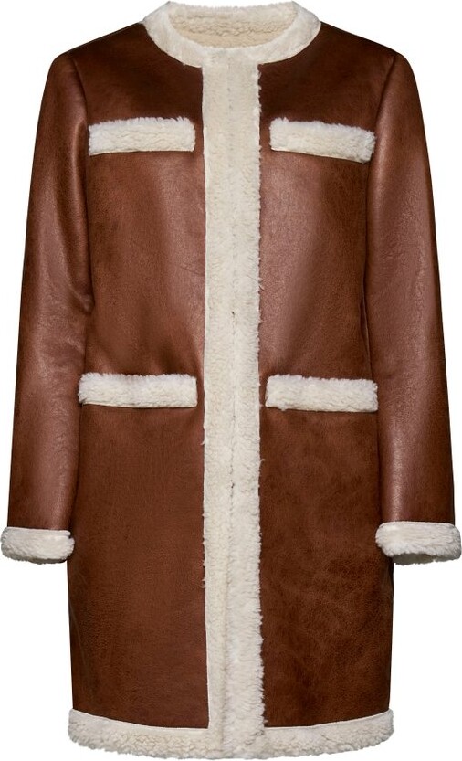 DSQUARED2 Straight Hem Long-Sleeved Coat