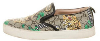 Gucci lederen gg web heren instappers zwart - Vind je in Sneakerstad