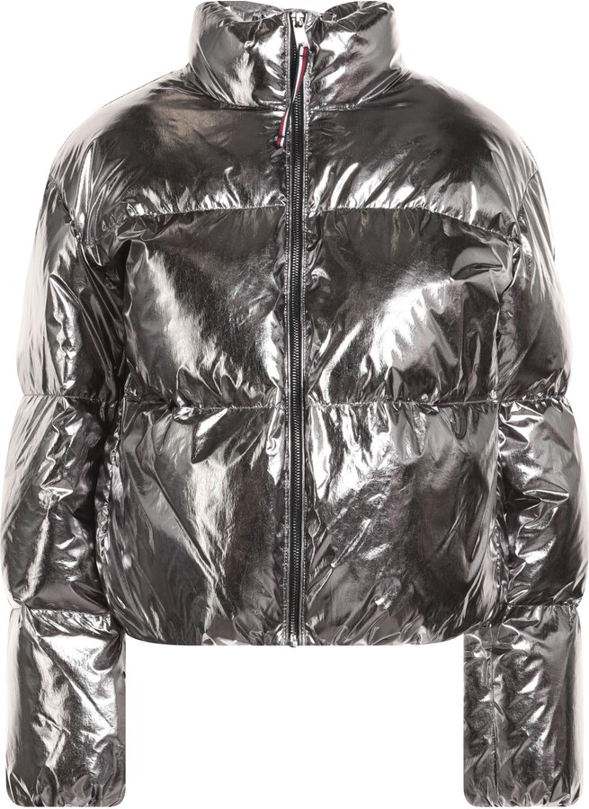 Tommy Hilfiger Women's Sherpa Mixed Media Puffer Jacket - ShopStyle