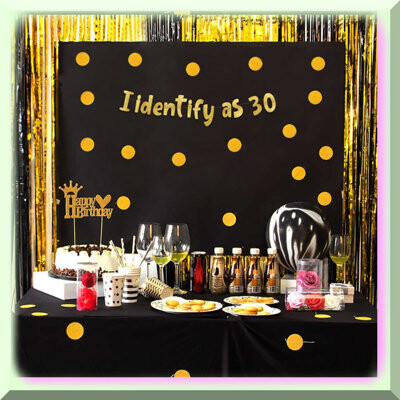 BRBCA 20pcs Cat Swirl Hanging Decorations for Parties