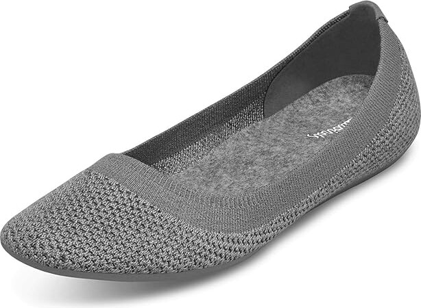 Allbirds Tree Breezer Women's Shoes Mist (Dark Grey) : 8.5 B - Medium Polyester