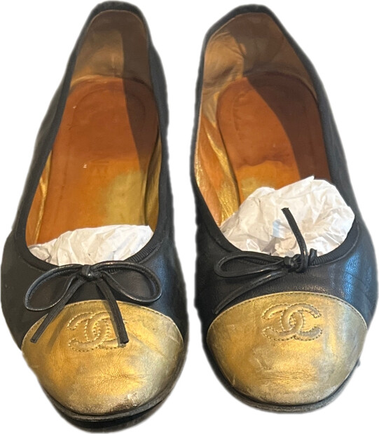 Vintage Chanel Lambskin Leather Ballet Flats – Recess