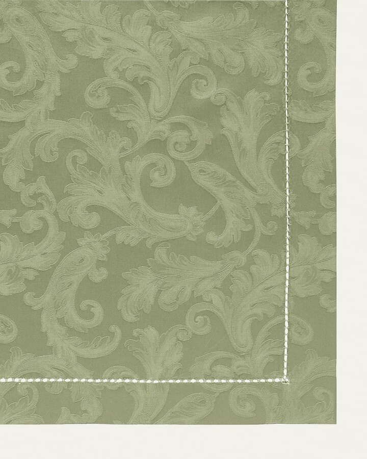 Acanthus Jacquard Tablecloth  70" X 90"