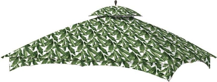 Garden Winds Standard 350 Palm Replacement Canopy Top Set for 10 ft. x 12 ft. Massillon Gazebo