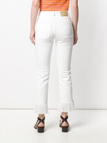 Thumbnail for your product : Chloé Fringe Trimmed Jeans