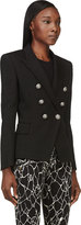 Thumbnail for your product : Balmain Black Double-Breasted Blazer