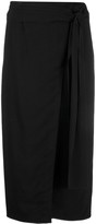 Thumbnail for your product : Rochas Wrap Pencil Skirt