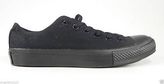 Thumbnail for your product : Converse Black Mono Low Top Canvas Shoes Women Size 8 Medium Sneakers