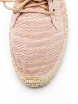 Thumbnail for your product : Soludos Linen Derby Lace-Up Espadrille