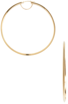 Thumbnail for your product : Candela 14K Yellow Gold Polished Knife Edge Hoop Earrings