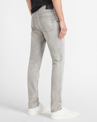 Express Skinny Gray Hyper Stretch Jeans