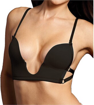 The Natural Women's Sexy Plunge Bra-Convertible and Fully