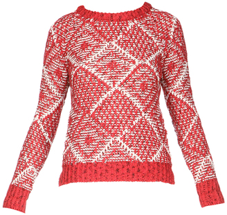 Maison Scotch Jumpers - Red/Burgundy