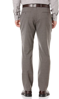 Perry Ellis Slim Fit Grey Check Suit Pant