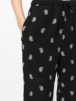 Thumbnail for your product : Mame Kurogouchi Paisley Jacquard Straight Trousers