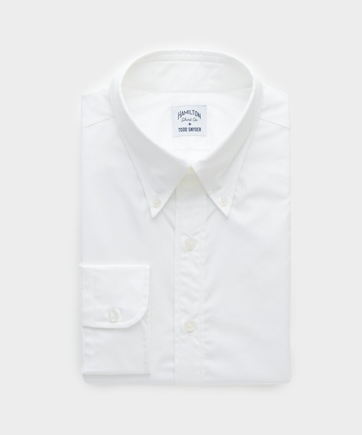 Hamilton + Todd Snyder Wrinkle Free Cotton Dress Shirt