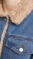 Thumbnail for your product : J Brand Drew Faux Sherpa Jacket