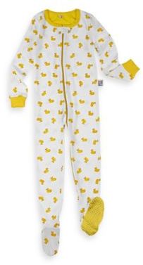 Eric Carle IntimoTM Zip Front Duck Footed Pajama in Yellow