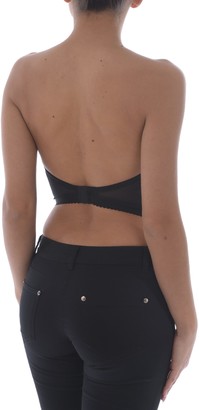 Moschino Lace Cropped Top