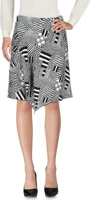 Desigual Knee length skirts - Item 35336685