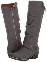 rieker z9580 liz side zip boot