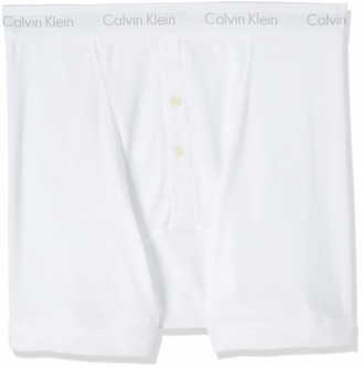 calvin klein white boxer shorts