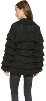Thumbnail for your product : Mara Hoffman Fringe Sweater Coat