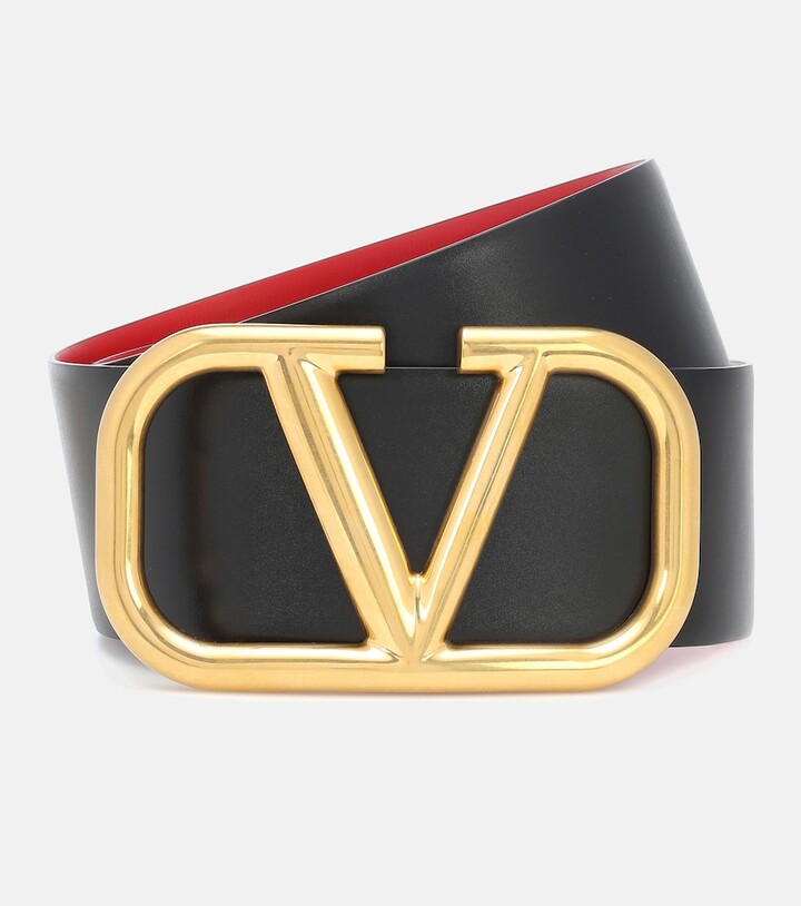 Forever Black V Logo Belt