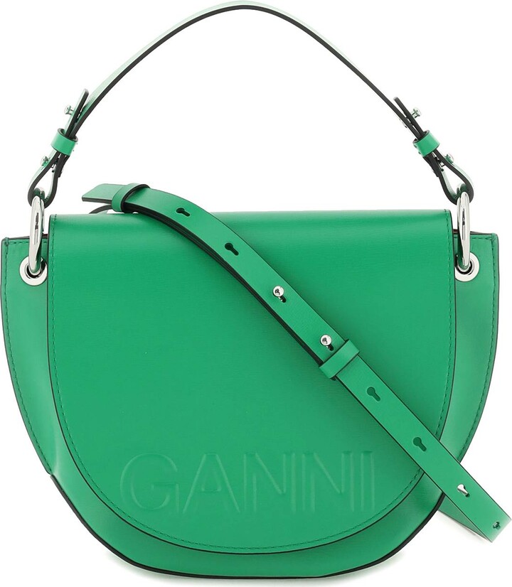 Ganni Banner Saddle Crossbody Bag ShopStyle