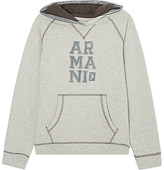 Thumbnail for your product : Armani Junior Logo hooded sweatshirt 4-16 years - for Men