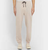 Thumbnail for your product : HUGO BOSS Slim-Fit Tapered Melange Stretch-Cotton Jersey Sweatpants