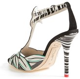 Thumbnail for your product : Webster SOPHIA 'Flamingo' T-Strap Leather Sandal (Women)