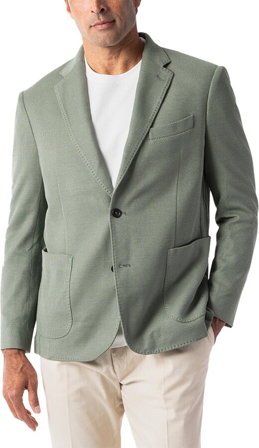 Wright Textured Knit Blazer