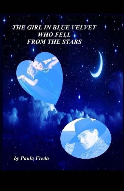 The Girl in Blue Velvet Who Fell From the Stars : (Large Print Edition) (Paperback)