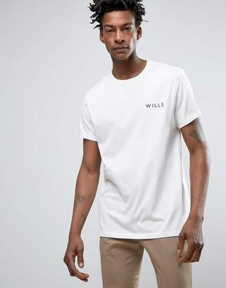 Jack Wills Westmore Logo T-Shirt Back Print Marl