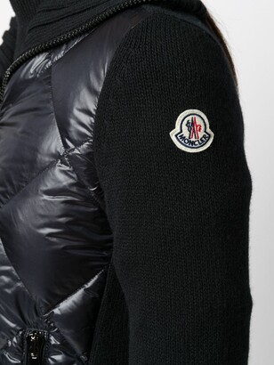 Moncler Quilted Zip-Front Jacket