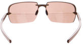 Thumbnail for your product : Prada Rectangular Tinted Sunglasses
