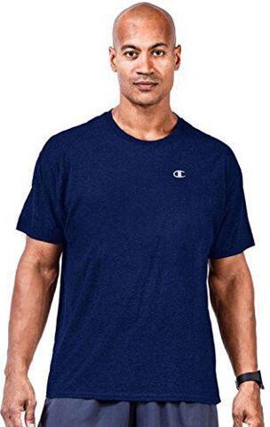 Champion Big & Tall Mens Short Sleeve Jersey Tee Navy