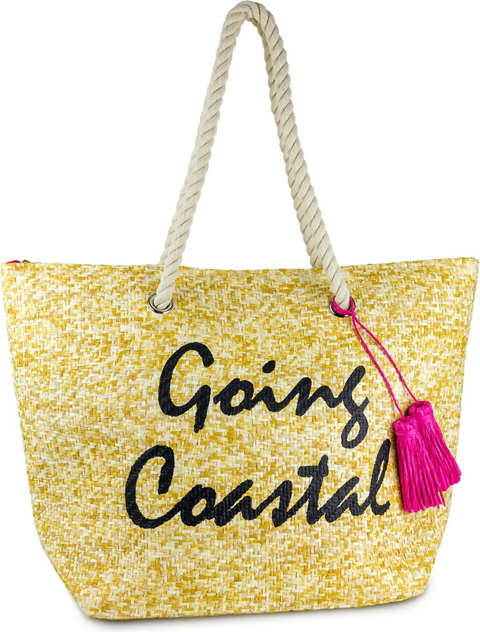 Women’s Straw Beach Tote