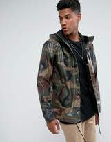 Thumbnail for your product : Herschel Forecast Hooded Coach Jacket Waterproof In Camo Print