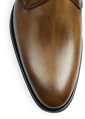To Boot Emmett Leather Monk Strap Shoes