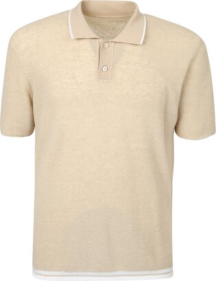 Jacquemus Short-Sleeved Fine Knit Polo Shirt
