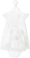 Thumbnail for your product : Il Gufo polka dot tulle dress with bloomers