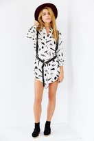 Thumbnail for your product : Urban Outfitters Lazy Oaf Scribbled Shirtdress