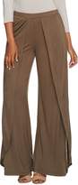 Thumbnail for your product : Halston H By H by Petite Fly Away Jersey Wide Leg Pants