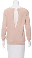 Thumbnail for your product : Sandro Metallic Cutout Sweater