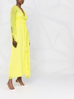Thumbnail for your product : Blumarine Ruffle-Trimmed Maxi Dress