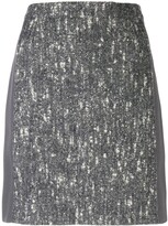 Thumbnail for your product : Balenciaga Pre-Owned 2000's marled A-line skirt